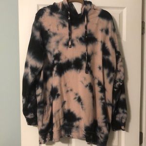 Torrid tie dye hooded sweatshirt
